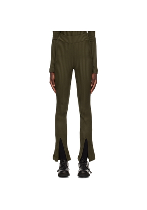 Elleme Khaki Vented Trousers