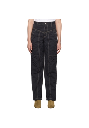 Isabel Marant Etoile Black Denzel Trousers