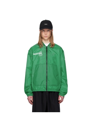 Moncler Genius 7 Moncler FRGMT Hiroshi Fujiwara Green Ostria Bomber Jacket