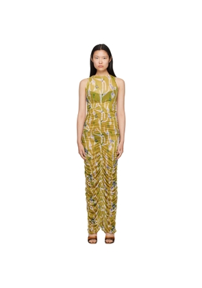 BINYA Green Lisa Maxi Dress