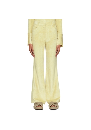 RECTO Green Flared Trousers