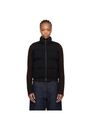 Moncler Black Quilted Down Vest
