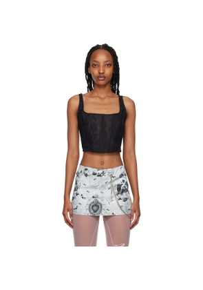 Pristine SSENSE Exclusive Black Cherish Corset
