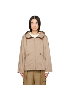 Moncler Beige Cassiopea Hooded Jacket