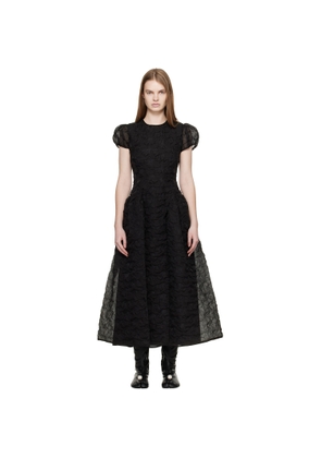 Cecilie Bahnsen Black CBcleopatra Midi Dress