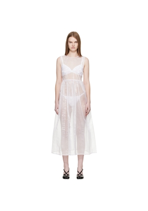 Cecilie Bahnsen White CBcamillia Midi Dress