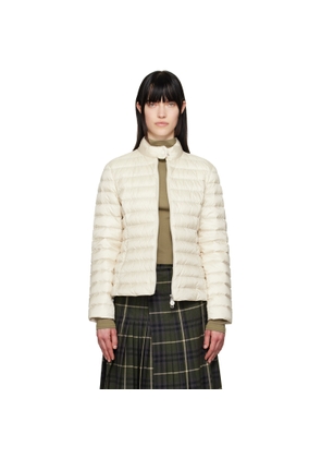 Moncler Off-White Igelle Short Down Jacket