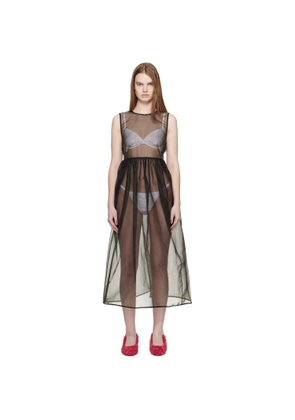 Cecilie Bahnsen Black CBcamillia Midi Dress
