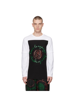 Bloke White 'Love Language' T-Shirt