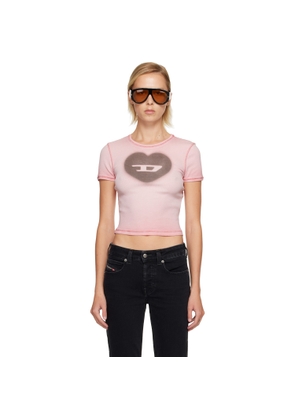 Diesel Pink T-Ele T-shirt