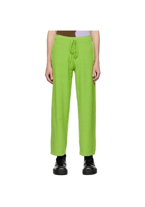 GAUCHERE SSENSE Exclusive Green Valence Lounge Pants