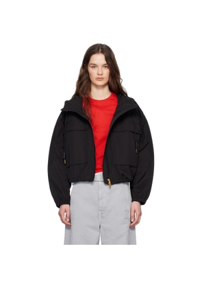Moncler Black Sauvan Hooded Jacket