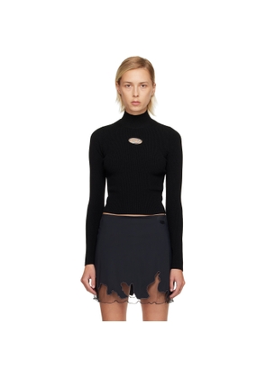 Diesel Black M-Valari-Tn Turtleneck