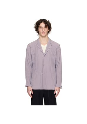 HOMME PLISSÉ ISSEY MIYAKE Purple Tailored Pleats 2 Blazer