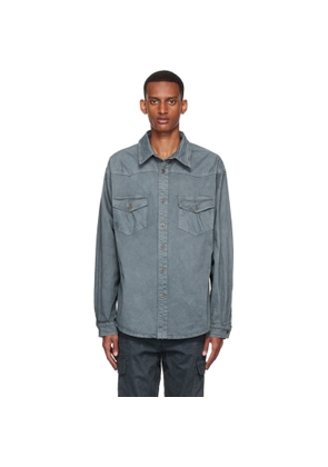Faith Connexion Grey Cotton Shirt