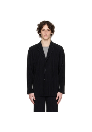 HOMME PLISSÉ ISSEY MIYAKE Black Tailored Pleats 2 Blazer