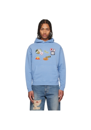 Carne Bollente Blue 'The Perfect Patch' Hoodie