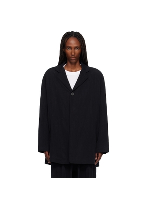 Fear of God Black Tencel Nylon Unlined Relaxed Blazer