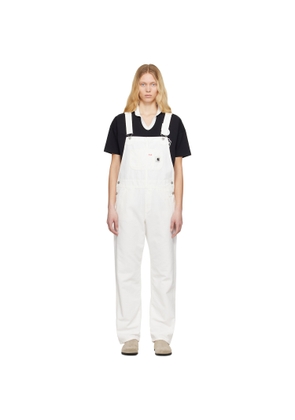 Carhartt Work In Progress Off-White Bib Straight Overalls