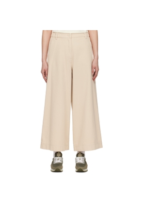 Weekend Max Mara Beige Disco Trousers