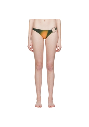 Miaou Green Hannah Jewett Edition Maya Bikini Bottoms