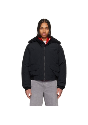 Canada Goose Black Chilliwack Aviator Bomber Down Jacket