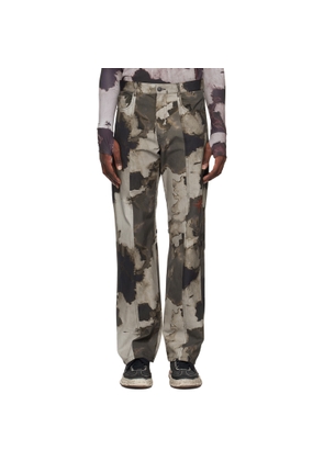 KUSIKOHC Brown Burn Trousers