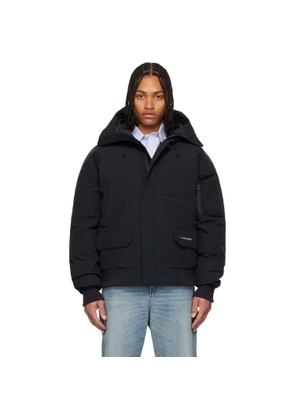 Canada Goose Black Chilliwack Bomber Down Jacket