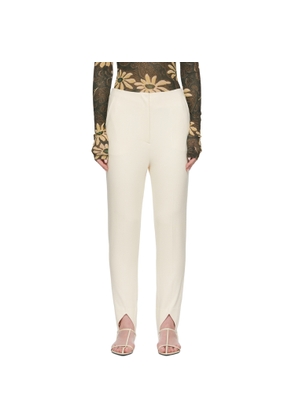 Nanushka Off-White Darby Stirrup Leggings