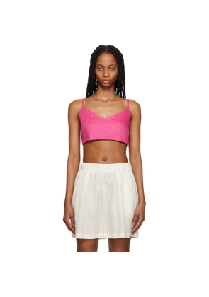 ASCENO Pink Ezra Tank Top