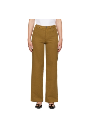A.P.C. Brown Elisabeth Jeans