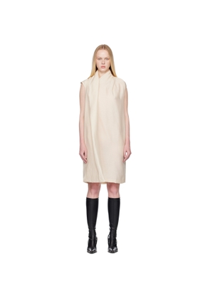 TOTEME Off-White Scarf Midi Dress