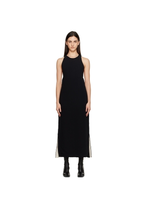 TOTEME Black Racerback Maxi Dress