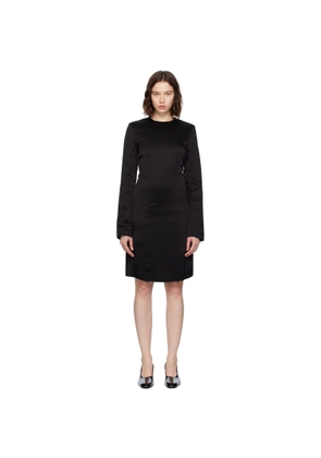 TOTEME Black Dart Minidress