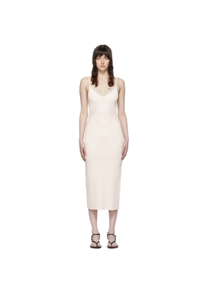 rag & bone Off-White Viscose Midi Dress