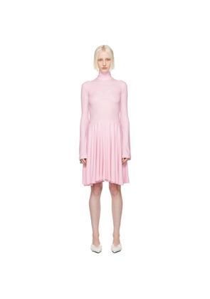 ALAINPAUL Pink Ballerina Minidress