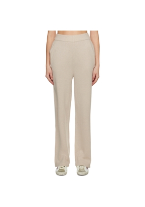 Golden Goose Beige Patch Lounge Pants
