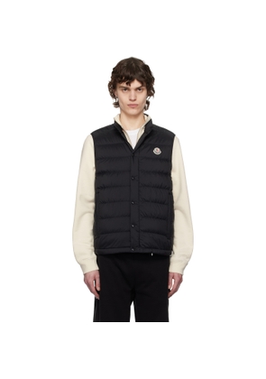Moncler Black Barthe Down Vest