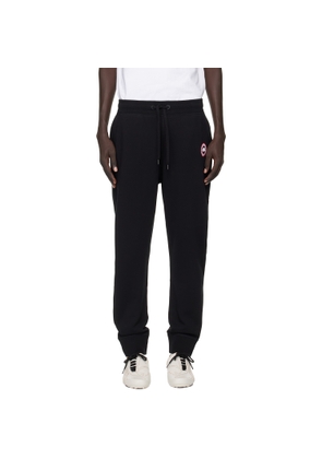 Canada Goose Black Terry Sweatpants