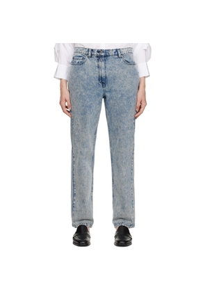 3.1 Phillip Lim Blue Overdyed Jeans