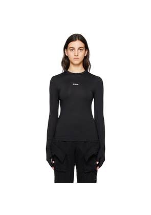BONBOM Black Biker Long Sleeve T-Shirt