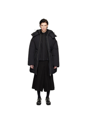 HELIOT EMIL Black Fortress Down Jacket