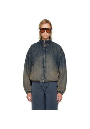 Diesel Blue De-Flower-S Denim Jacket