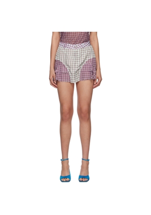 Miaou Purple Paris Miniskirt