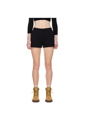 alexanderwang.t Black Puff Logo Shorts