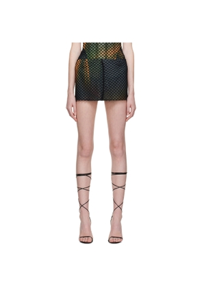 Miaou Multicolor Fig Miniskirt