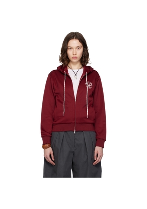 Wales Bonner Burgundy adidas Originals Edition Track Hoodie
