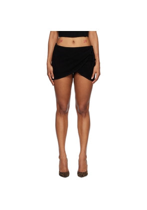 Miaou Black Cleo Miniskirt