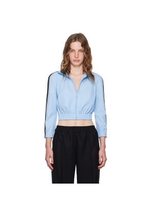 alexanderwang.t Blue Logo Tape Track Jacket