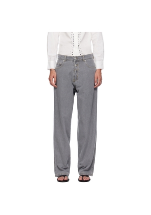 Gimaguas Gray Baggy Jeans